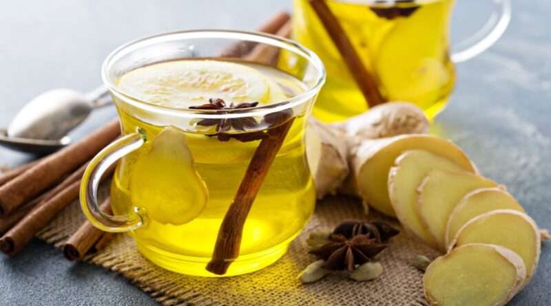 imbirnyy chay Чай с имбирем от простуды и рецепт напитка