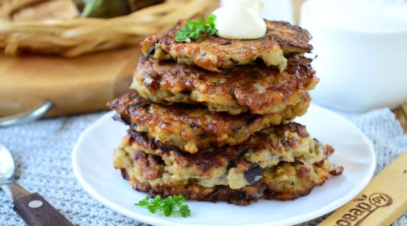 oladi s baklazhanom Оладьи с баклажаном рецепт